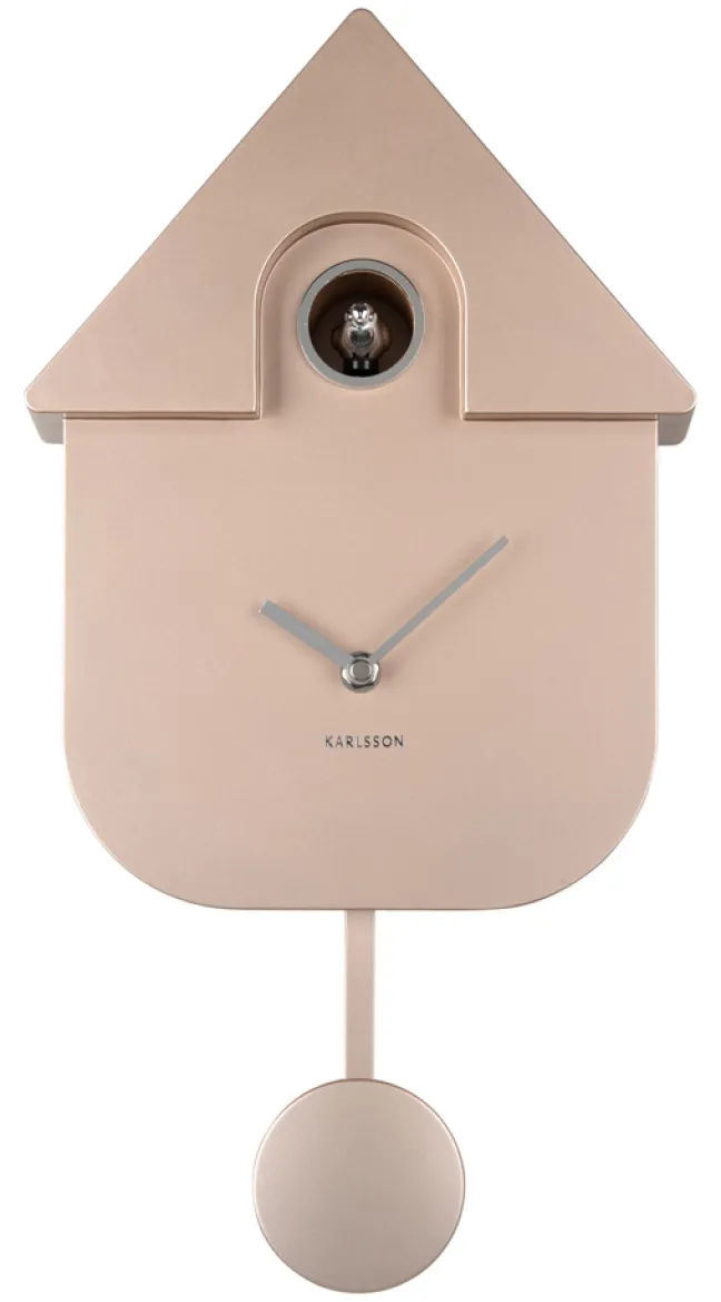 Karlsson Kuckucksuhr Modern Metallic rose gold