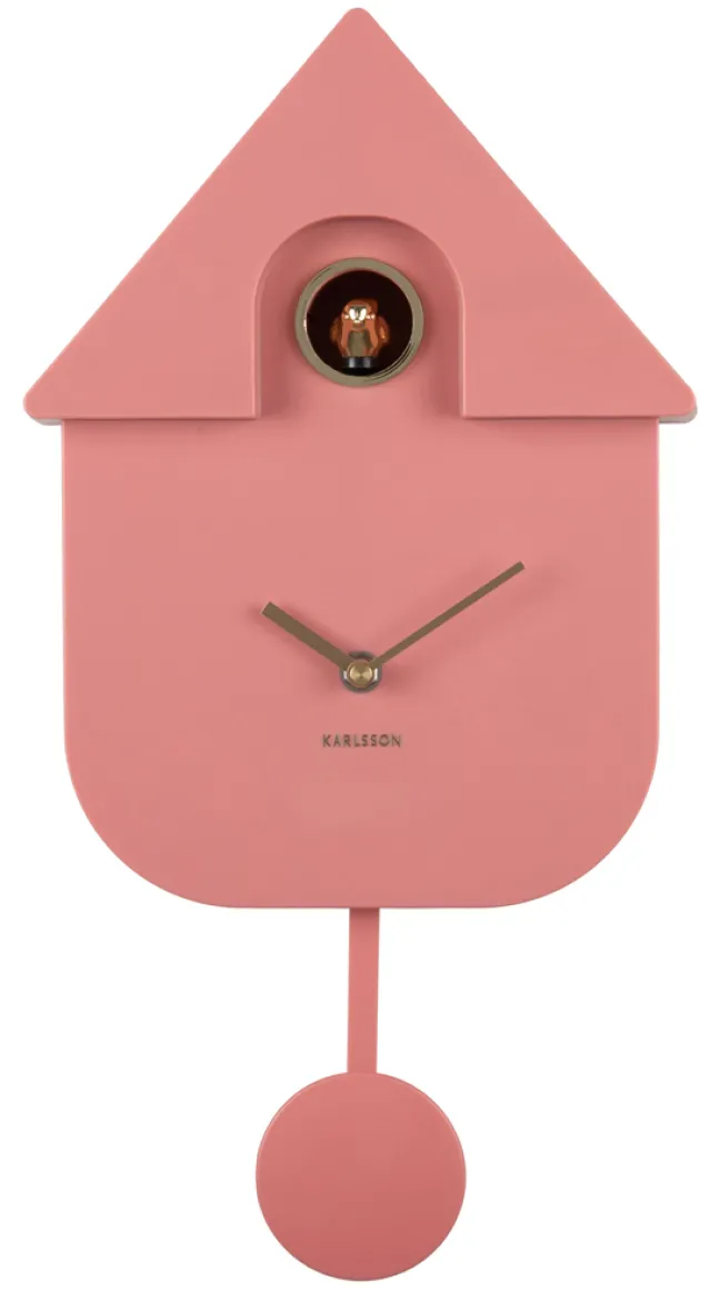 Karlsson Kuckucksuhr Modern Rose tan