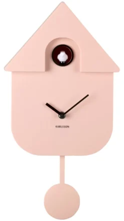 Karlsson Kuckucksuhr Modern Soft pink