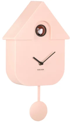 Karlsson Kuckucksuhr Modern Soft pink