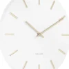 Karlsson Wanduhr Charm Small White