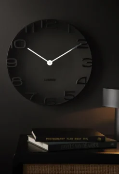 Karlsson Wanduhr On The Edge Black