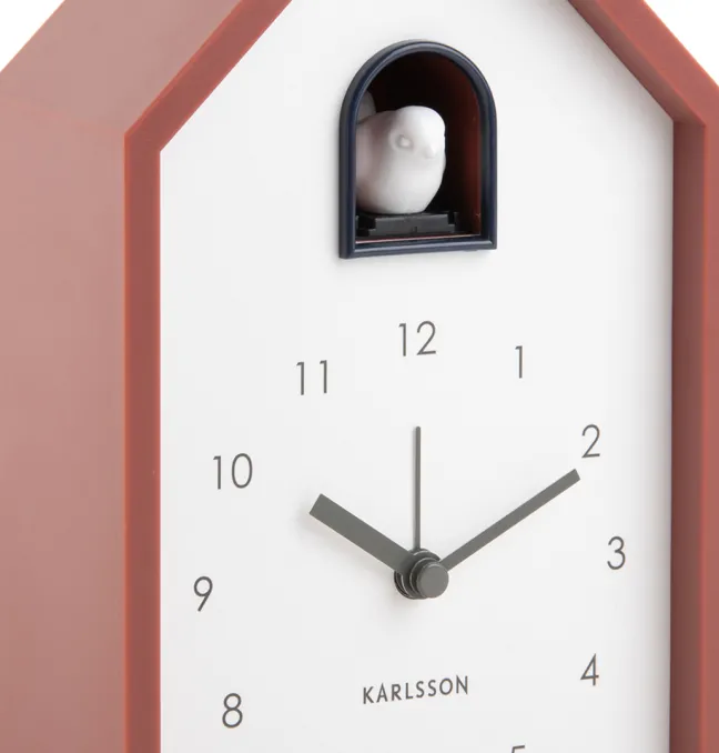 Karlsson Wecker Modern Red ochre