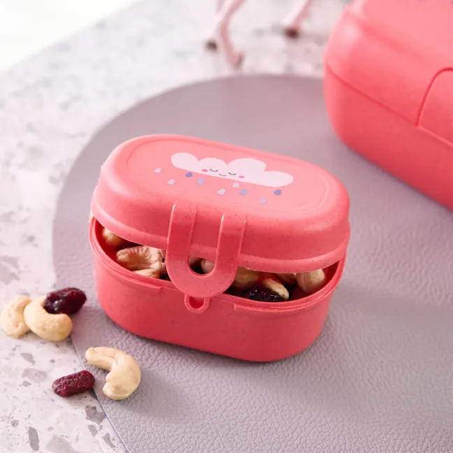 Koziol Snackbox PASCAL MINI DREAMS organic red dreams