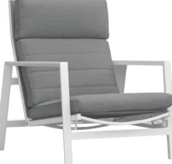 LIFE Bondi Relaxsessel weiß/mist grey soltex