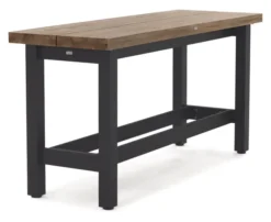 LIFE Nevada Bar-Tisch lava/teak 210x70cm