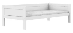 Lifetime Basisbett 90x200cm mit Rollboden weiß lackiert