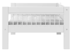 Lifetime Breeze Basisbett 90x200cm mit Rollboden weiß lackiert