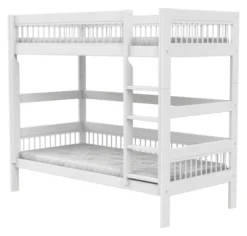 Lifetime Breeze Etagenbett 90x200cm mit Rollboden weiß lackiert