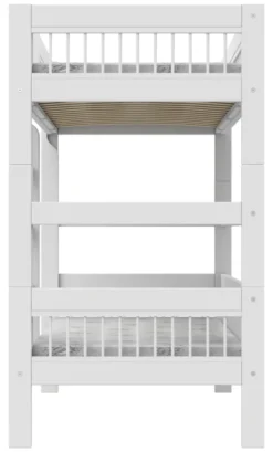 Lifetime Breeze Etagenbett 90x200cm mit Rollboden weiß lackiert