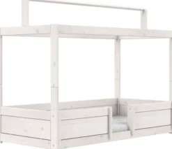 Lifetime 4 in 1 Bett für Stoffdach inkl. Rollboden whitewash