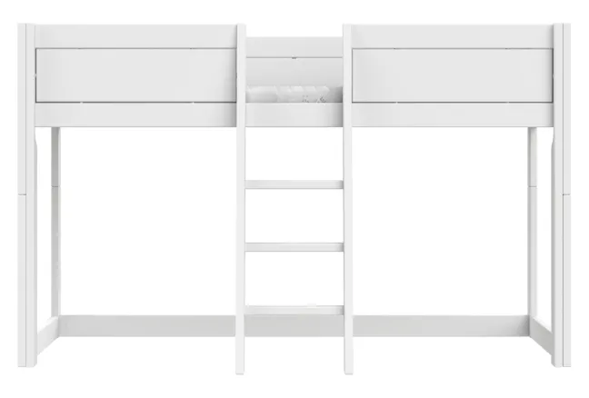 Lifetime 4in1 Hausbett mit Rollboden weiß lackiert