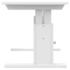Lifetime Kidsrooms Schreibtisch höhenverstellbar 120cm weiss lackiert