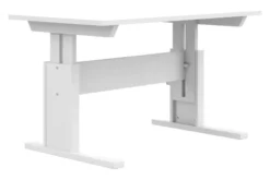 Lifetime Kidsrooms Schreibtisch höhenverstellbar 120cm weiss lackiert