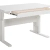 Lifetime Kidsrooms Schreibtisch höhenverstellbar 120cm weiss lackiert inkl. Schublade