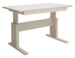Lifetime Kidsrooms Schreibtisch höhenverstellbar 120cm whitewash inkl. Schublade