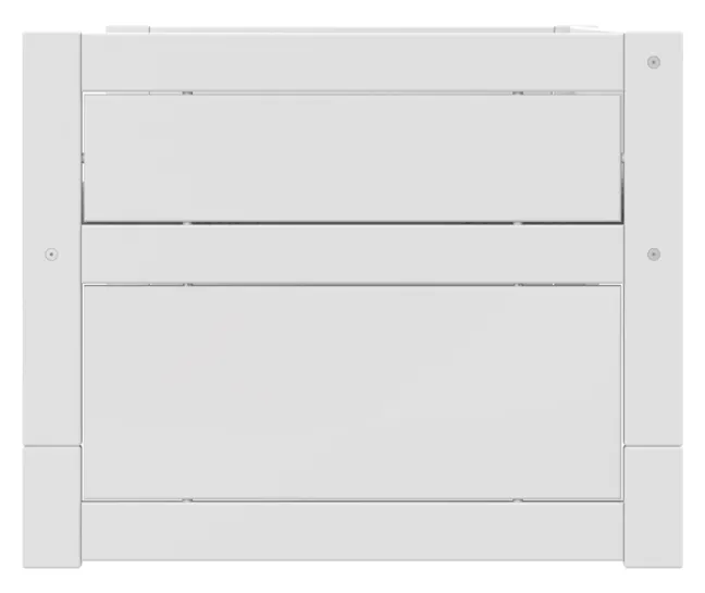 Lifetime Kojenbett 90x200cm mit Rollboden weiß lackiert