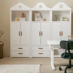 Lifetime Regal 3 Böden weiß lackiert 8030N-10