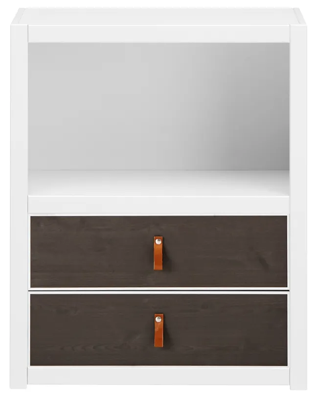 Lifetime Regalkombination klein mit Schubladen weiß/Kreidetafel