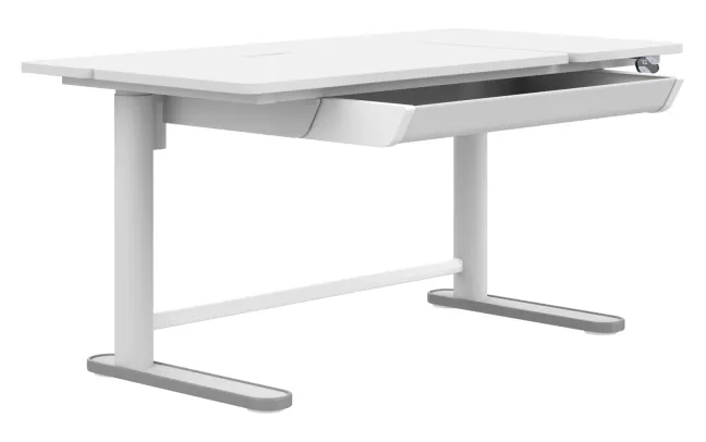 Lifetime Schreibtisch Ergo left-up elektrisch verstellbar inkl. Schublade