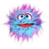 Living Puppets Handspielpuppe Plops (blau/rosa/lila)