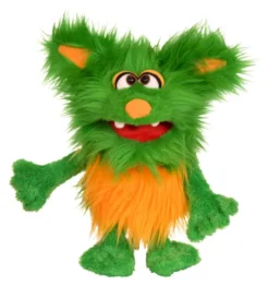 Living Puppets Handspielpuppe Schotter (grün gelb) Monster to go !