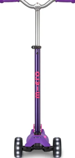 Micro Scooter maxi micro deluxe pro LED purple