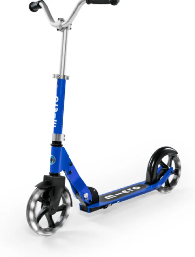 Micro Scooter micro cruiser LED blue