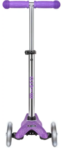 Micro Scooter mini micro deluxe fairy glitter LED purple