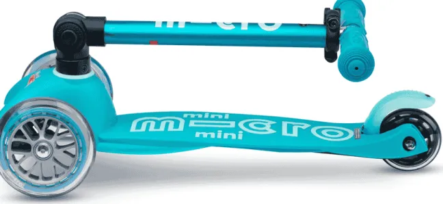 Micro Scooter mini micro Deluxe foldable aqua