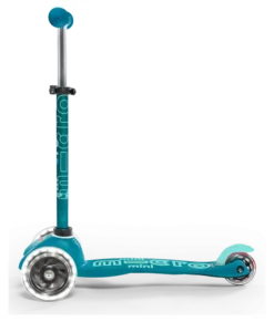 Micro Scooter mini micro Deluxe LED aqua