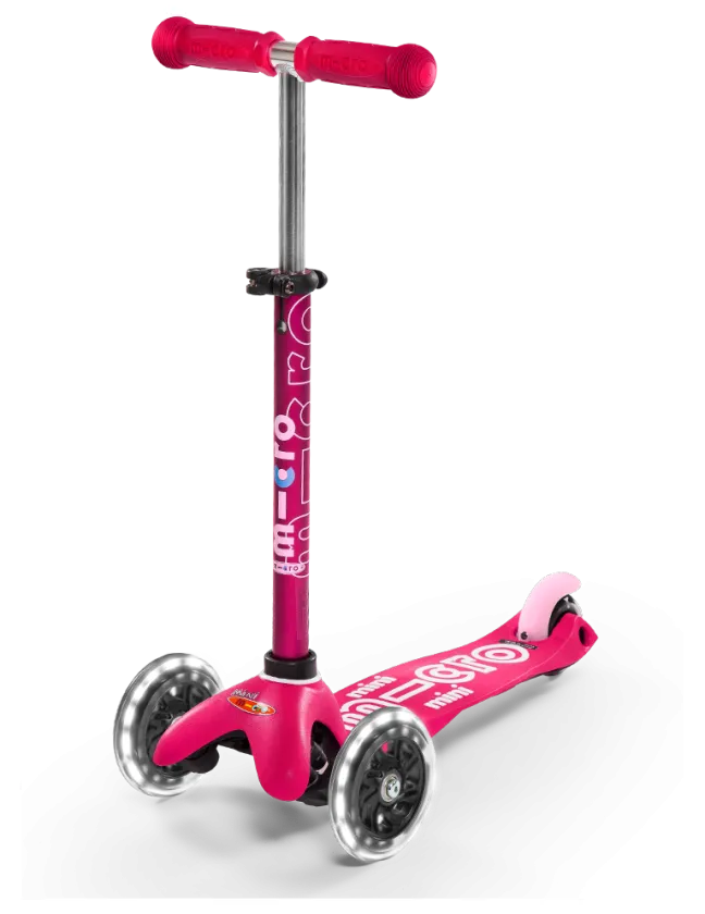 Micro Scooter mini micro Deluxe LED pink