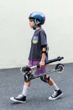 Micro Scooter Sprite LED Silverchrome