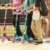 Micro Scooter Sprite petrol mit Streifen