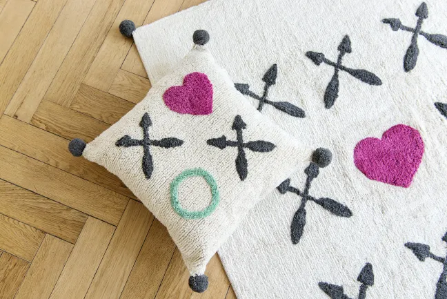 Minividuals Teppich 150x150cm XOXO natur FAV20 Sale