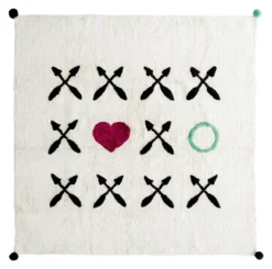 Minividuals Teppich 150x150cm XOXO natur FAV20 Sale