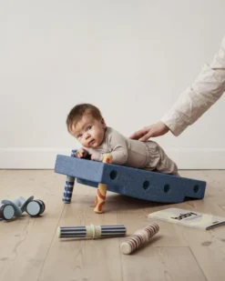 MODU® Baby Activity Set dunkelblau/hellblau