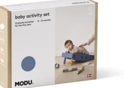 MODU® Baby Activity Set dunkelblau/hellblau