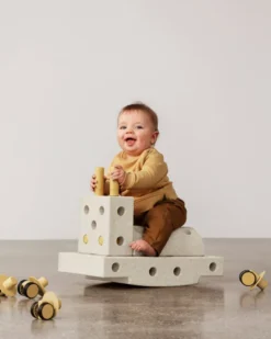 MODU® Curiosity Set Konstruktionsspielzeug sand/gelb