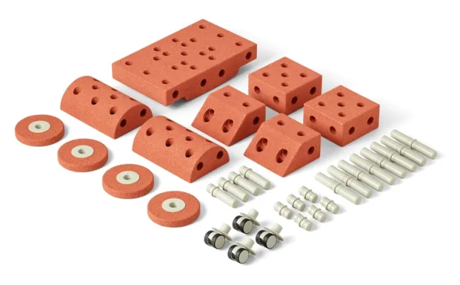 MODU® Dreamer Set Konstruktionsspielzeug orange/hellgrün