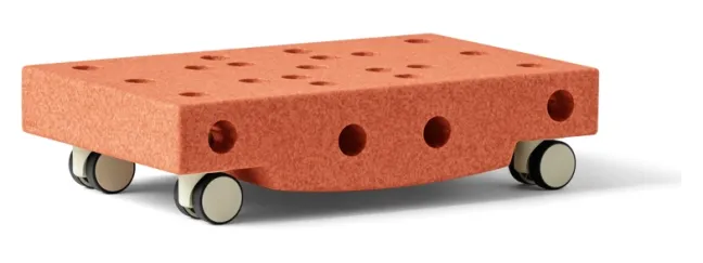 MODU® Scooter Board Rollbrett orange/hellgrün