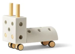 MODU® Tiny Ride Rutschfahrzeug sand/gelb