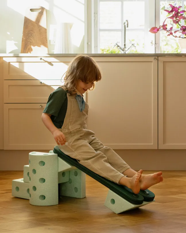 MODU® 2 x Balancierbalken dunkelgrün