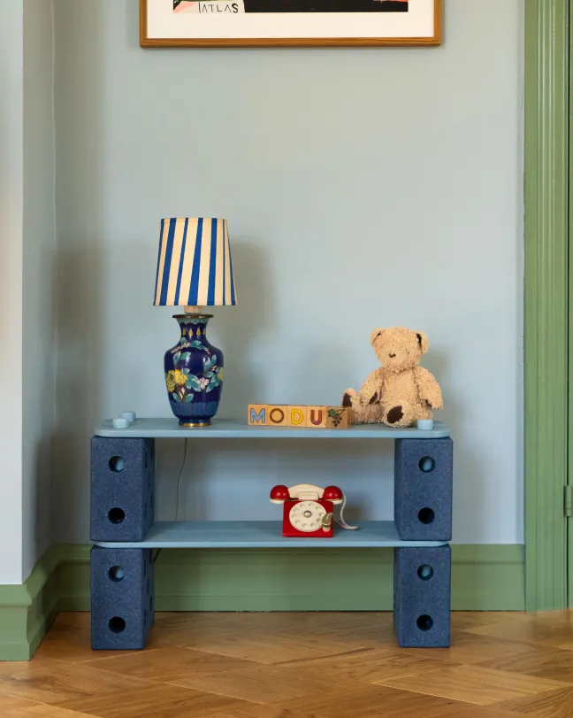MODU® 2 x Balancierbalken hellblau