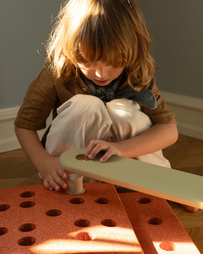 MODU® 2 x Balancierbalken hellgrün