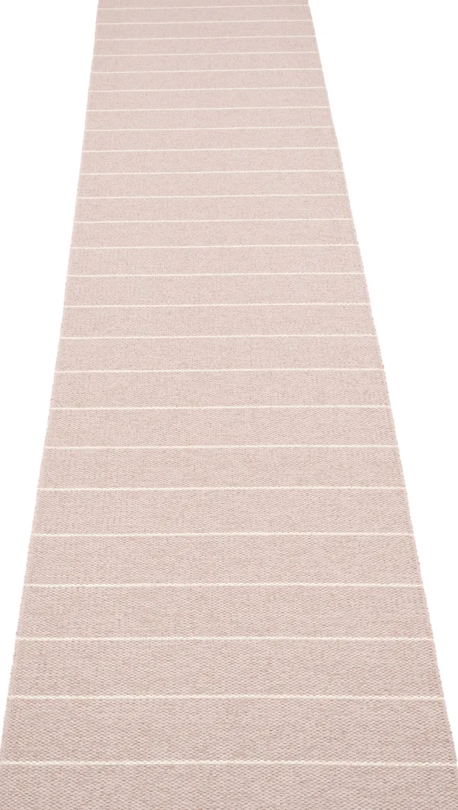 Pappelina Teppich Carl Pale Rose Pearl Pink 70 x 350cm CA7A735