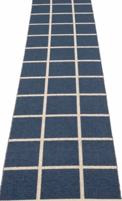 Pappelina Teppich CRISS Dark Blue 70 x 300cm CR3G730