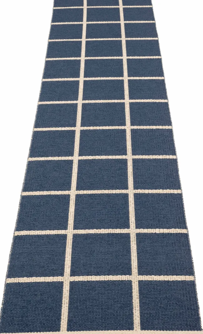 Pappelina Teppich CRISS Dark Blue 70 x 300cm CR3G730