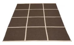 Pappelina Teppich CRISS Dark Brown 180 x 260cm CR6F1826
