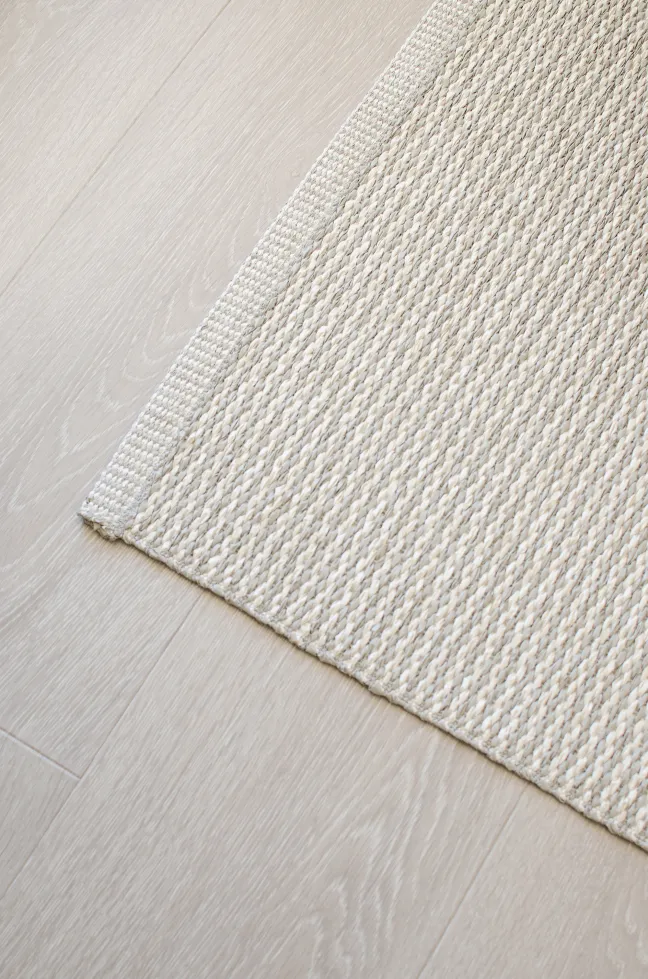 Pappelina Teppich Mono Linen/Vanilla 60 x 150 cm MN9F615